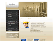 Tablet Screenshot of laisqatar.com